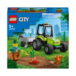 LEGO City 60390 Tractor Forestal, Juguete de Granja