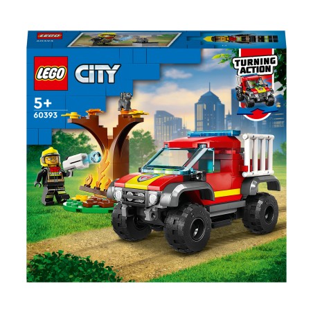 LEGO City 60393 Sauvetage en Tout-terrain des Pompiers