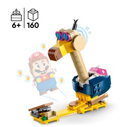 LEGO Super Mario 71414 Set de Expansión  Cabezazo del Picacóndor para Combinar con Pack Inicial