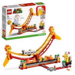 LEGO Super Mario 71416 Set de Expansión  Gran ola de lava, Juego Interactivo