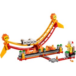 LEGO Super Mario 71416 Ensemble d'Extension Le Manège de la Vague de Lave