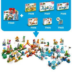 LEGO Super Mario 71416 Set de Expansión  Gran ola de lava, Juego Interactivo