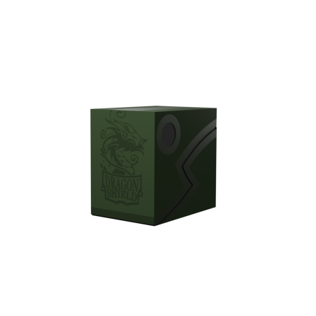 DRAGON SHIELD - PORTA MAZZO - DOUBLE SHELL - FOREST GREEN/BLACK