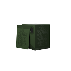 DRAGON SHIELD - PORTA MAZZO - DOUBLE SHELL - FOREST GREEN/BLACK