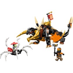 LEGO NINJAGO Cole’s Earth Dragon EVO Ninja Toy 71782