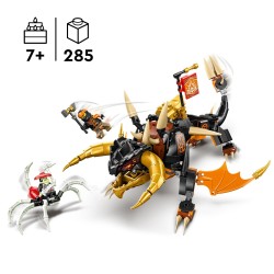 LEGO NINJAGO 71782 Dragón de Tierra EVO de Cole, Juguete de Animales
