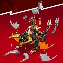 LEGO NINJAGO 71782 Le Dragon de Terre de Cole – Évolution