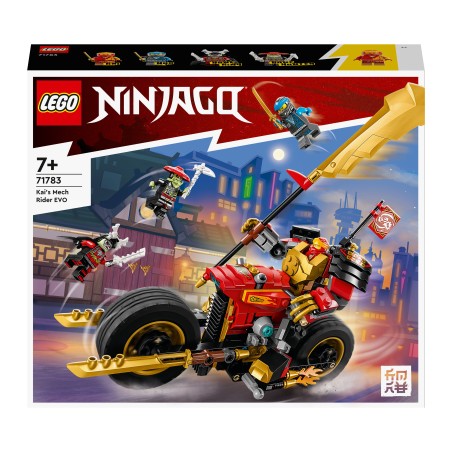 LEGO NINJAGO 71783 Moto-Meca EVO de Kai, Juegos de Ninja