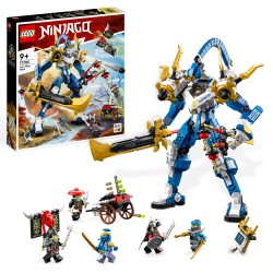 LEGO NINJAGO 71785 Meca Titán de Jay, Figura de Acción Ninja
