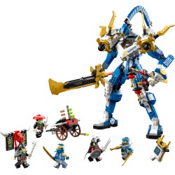 LEGO NINJAGO Jay’s Titan Mech Figure Set 71785