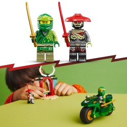 LEGO NINJAGO 71788 Moto Callejera Ninja de Lloyd, Juguete para Niños de 4 Años o Más