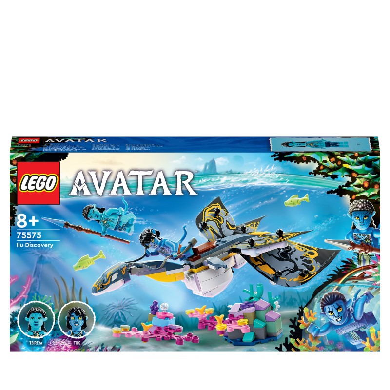 LEGO Avatar 75575 Descubrimiento del Ilu, Animal de Juguete para Construir