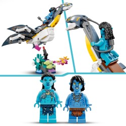 LEGO Avatar 75575 Descubrimiento del Ilu, Animal de Juguete para Construir