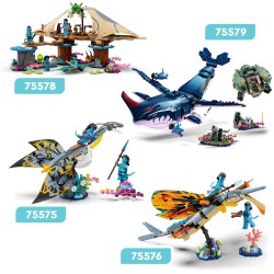 LEGO Avatar 75575 Descubrimiento del Ilu, Animal de Juguete para Construir