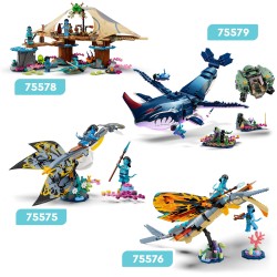 LEGO Avatar 75576 Aventura en Skimwing, Juguete de Construcción de Pandora