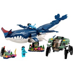 LEGO Avatar 75579 Payakan el Tulkun y Crabsuit, Juguetes de Construcción