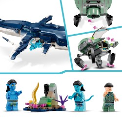 LEGO Avatar 75579 Payakan el Tulkun y Crabsuit, Juguetes de Construcción