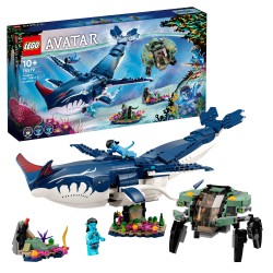 LEGO Avatar 75579 Payakan el Tulkun y Crabsuit, Juguetes de Construcción