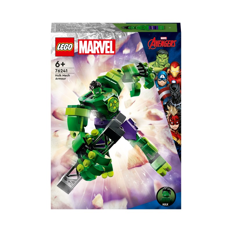LEGO Marvel Avengers Marvel Hulk Mech Armour Building Toy 76241