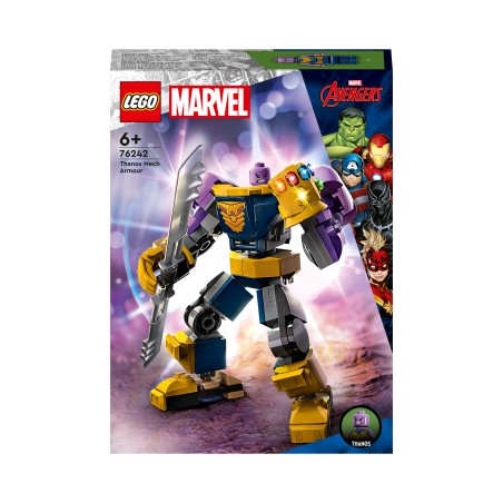 LEGO Marvel Avengers Marvel Thanos Mech Armour Figure Set 76242