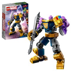 LEGO Marvel Avengers 76242 Marvel Armadura Robótica de Thanos, Figura Articulada para Construir