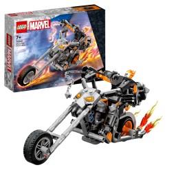 LEGO Marvel Avengers 76245 Marvel Meca y Moto del Motorista Fantasma, Juguete para Construir