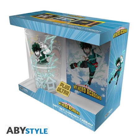 ABYSTYLE - MY HERO ACADEMIA - BICCHIERE + SPILLA + TACCUINO