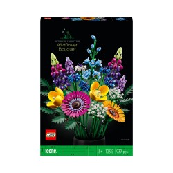 LEGO Creator Expert 10313 Icons Ramo de Flores Silvestres, Manualidades para Adultos