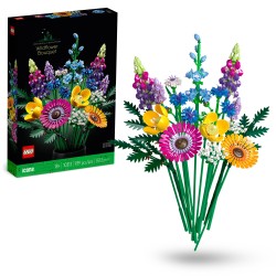 LEGO Creator Expert 10313 Icons Ramo de Flores Silvestres, Manualidades para Adultos