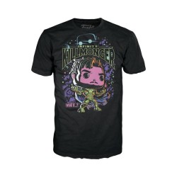 Funko Tee - Marvel Wat If - BlackLight - Infinity KillMonger - L