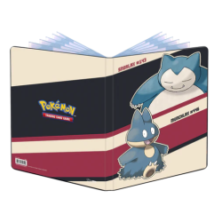 ULTRA-PRO - ALBUM 9 TASCHE PORTFOLIO - POKEMON - SNORLAX & MUNCHLAX