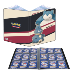 ULTRA-PRO - ALBUM 9 TASCHE PORTFOLIO - POKEMON - SNORLAX & MUNCHLAX