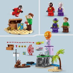 LEGO Marvel Super Heroes 10790 Marvel Equipo Spidey en el Faro del Duende Verde con Mini Figuras de Superhéroes