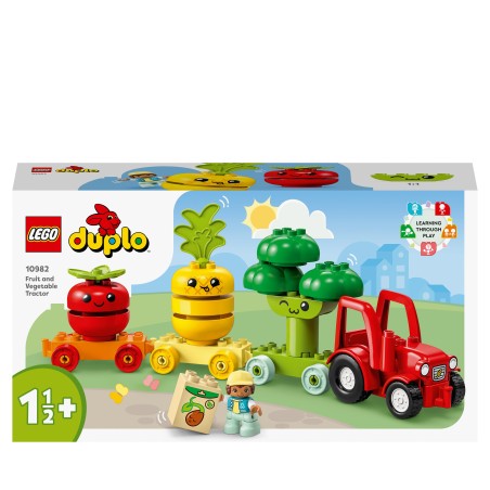 LEGO DUPLO Fruit and Vegetable Tractor Toy Set 10982