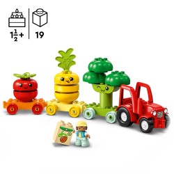 LEGO DUPLO Fruit and Vegetable Tractor Toy Set 10982