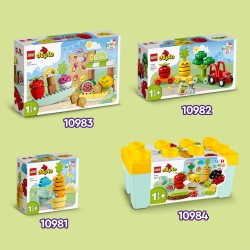 LEGO DUPLO 10983 Mercado Orgánico, Juguetes Apilables para Bebés