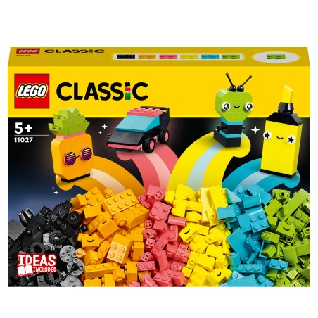 LEGO Classic Creative Neon Fun Toy Bricks Set 11027