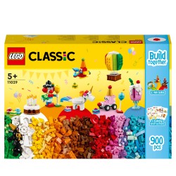 LEGO Classic 11029 Caja Creativa  Fiesta, Piezas para Juegos en Familia