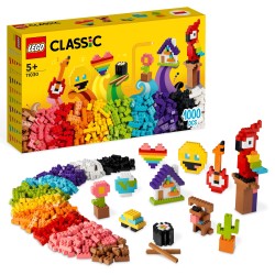LEGO Classic 11030 Ladrillos a Montones, Juguete para Niños de 5 Años o Más