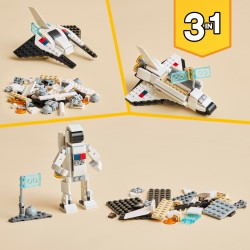 LEGO Creator 3-in-1 Creator 3 in 1 Space Shuttle Toy Set 31134