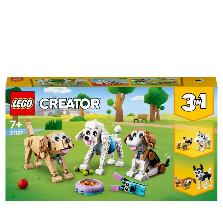 LEGO Creator 3-in-1 Creator 3 in 1 Adorable Dogs Animal Toys 31137