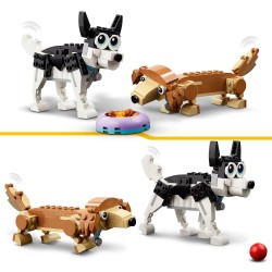 LEGO Creator 3-in-1 Creator 3-en-1 31137 Adorables Chiens