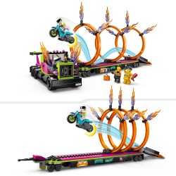 LEGO City 60357 Stuntz Stunttruck & Ring of Fire-uitdaging Set