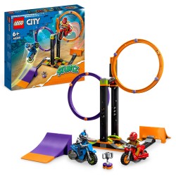 LEGO City Stuntz 60360 Le Défi de Cascade   les Cercles Rotatifs