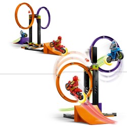 LEGO City Stuntz 60360 Le Défi de Cascade   les Cercles Rotatifs