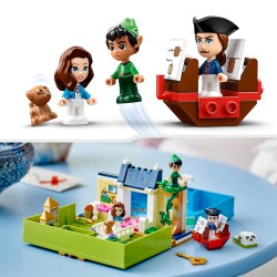 LEGO Disney 43220 Les Aventures de Peter Pan et Wendy dans un Livre de Contes