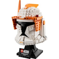 LEGO Star Wars 75350 Casco del Comandante Clon Cody, Maqueta Coleccionable