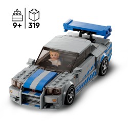 LEGO Speed Champions 76917 2 Fast 2 Furious Nissan Skyline GT-R (R34)
