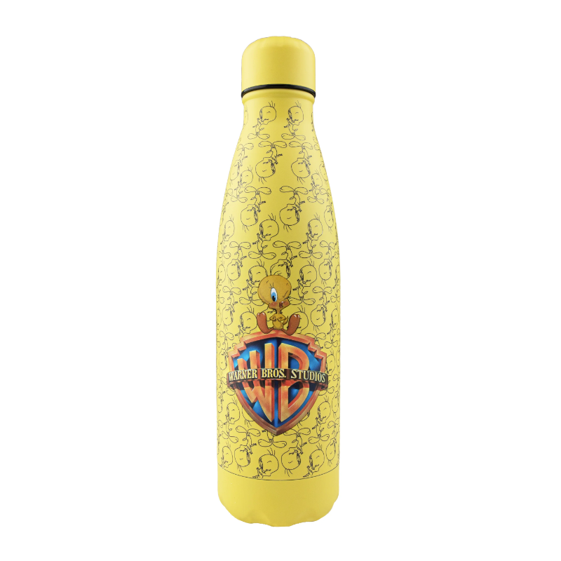 CINEREPLICAS - WARNER BROS: 100TH ANNIVERSARY - BOTTIGLIA ISOTERMICA 500ML TWEETY LOONEY TUNES