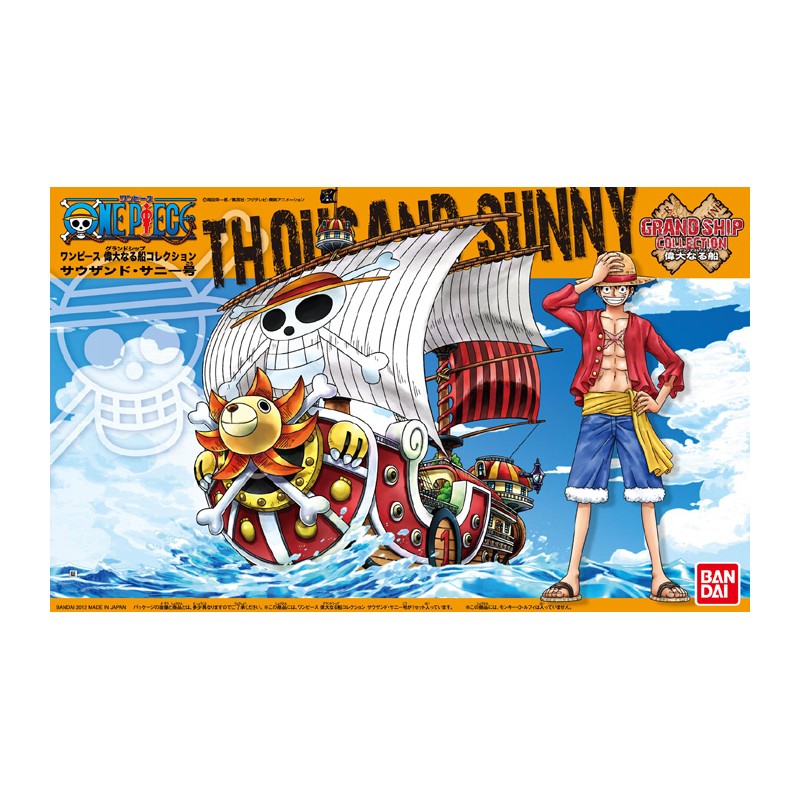 Bandai - Model Kit One Piece Grand Ship Collection - Thousand Sunny Bandai - Model Kit One Piece Grand Ship Collection - Thousand Sunny